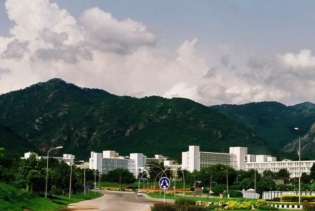 Pakistan Secretariat complex in Islamabad housing federal ministries and civil services administration